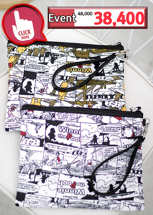 스팍스 디즈니 여성 가방 트렌디한 디자인 젊음으로 주목받을수 있는 클러치 백 핸드백